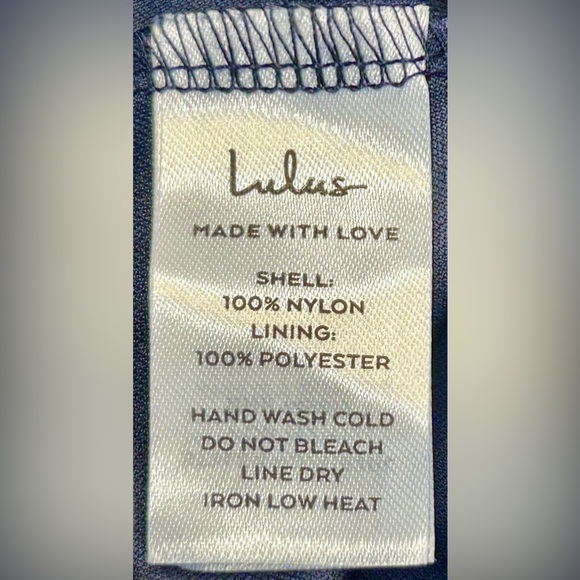 NWT Lulus Sweet Magic Navy Blue Glitter Tiered Tulle Halter Mini Dress, Medium - Picture 13 of 14